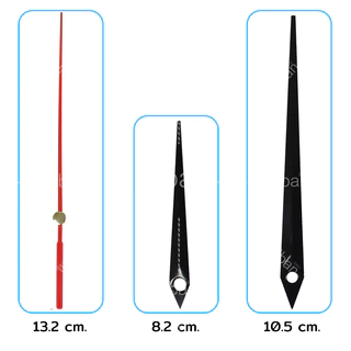 Elit เครื่องนาฬิกาควอตซ์ไร้เสียง แกน 7.5mm รุ่น XD-21 | อะไหล่นาฬิกา DIY เดินเรียบ ไม่มีเสียงติ๊ก
