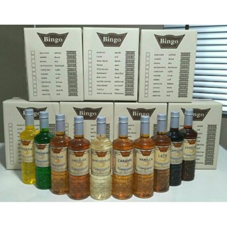 ไซรัปบิงโก Syrup สำหรับผสมเครื่องดื่ม กาแฟ 780 ml.