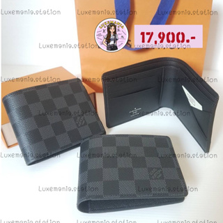 👜: New!! Louis Vuitton Multiple Graphite Wallet‼️ก่อนกดสั่งรบกวนทักมาเช็คสต๊อคก่อนนะคะ‼️