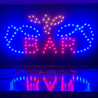 ป้ายไฟ LED BAR ป้ายไฟตกแต่งหน้าร้าน ป้ายไฟตัวอักษร สร้างความโดดเด่นให้ร้านคุณ