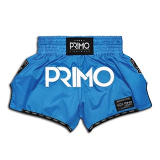 Super-Nylon Muay Thai Shorts - Blue Jay กางเกงมวยไทยซุปเปอร์ไนลอน - Blue Jay สีฟ้า