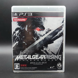 METAL GEAR RISING REVENGEANCE แผ่นสภาพดี PlayStation 3 PS3