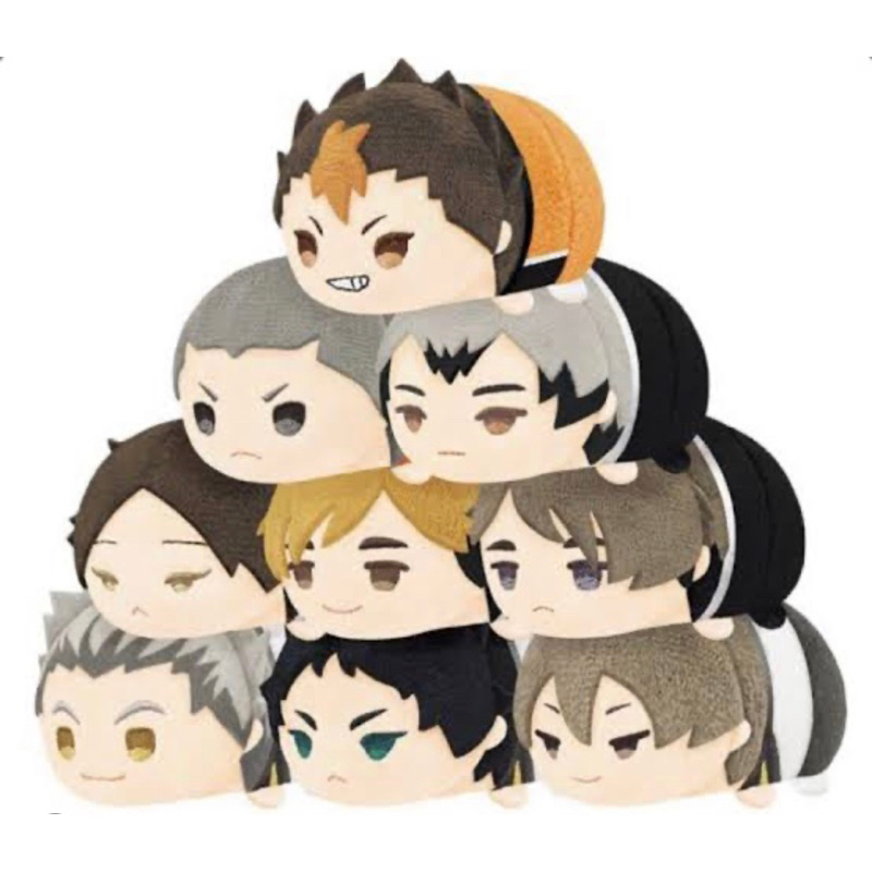 โมจิไฮคิว(ตุ๊กตา) มีป้าย haikyuu mochi