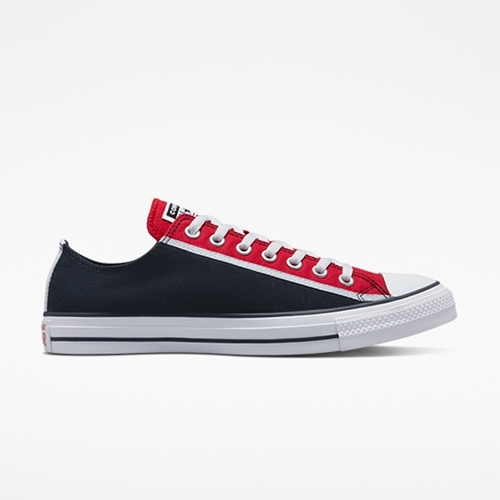 Converse รองเท้าผ้าใบ Chuck Taylor All Star Retro Sport Ox | Black/Red ( A03418CU3BKRE )