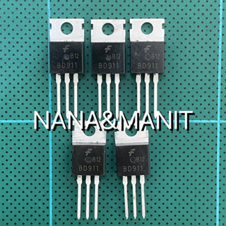 BD911 NPN 15A 100V แพ็คล่ะ 5ตัว พร้อมส่งจากไทย🇹🇭