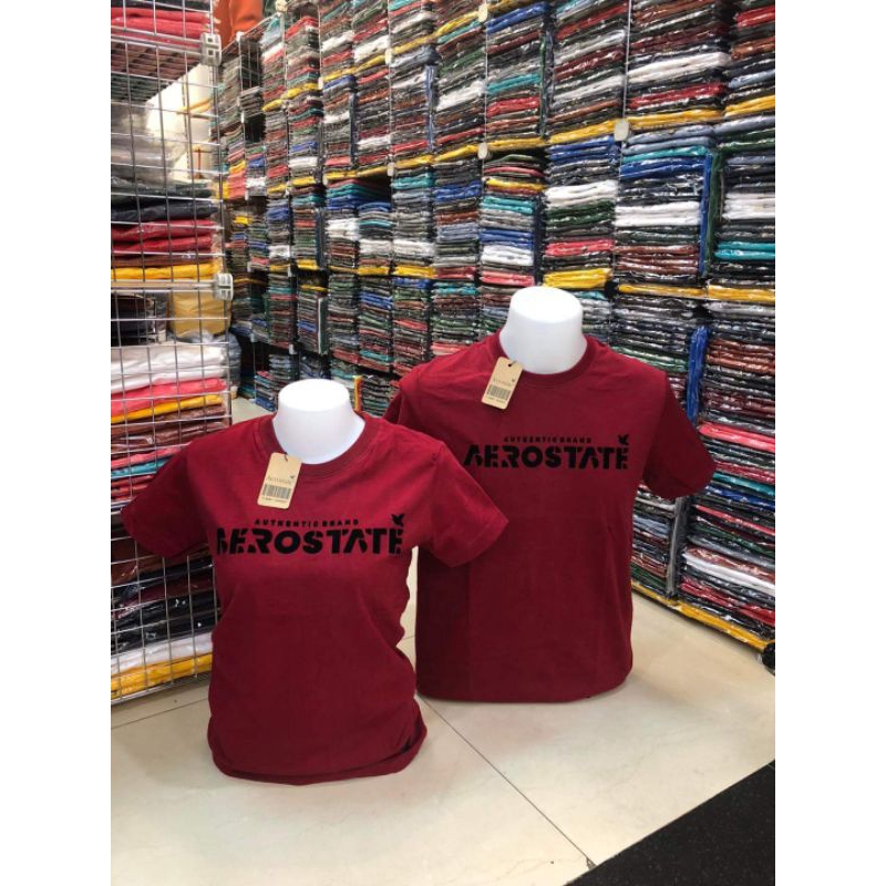 เสื้อยืดAerostate & Maddogงานป้ายเนื้อผ้าSupersoft100%