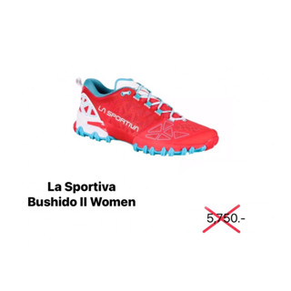 LA SPORTIVA BUSHIDO II WOMAN - รองเท้าวิ่งเทรลผู้หญิง