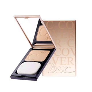 แป้ง BSC C - COVER LIGHT POWDER SPF25 PA+++  (ตลับจริง)