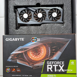 GIGABYTE GEFORCE RTX 3060 TI GAMING OC มือสองประกันศูนย์ไทย