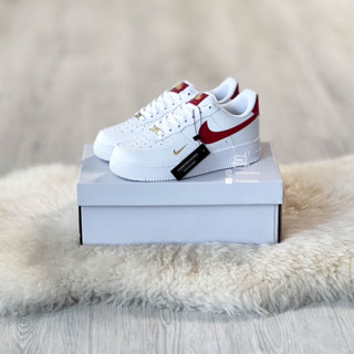 Air Force 1 Mini Swoosh White Red !