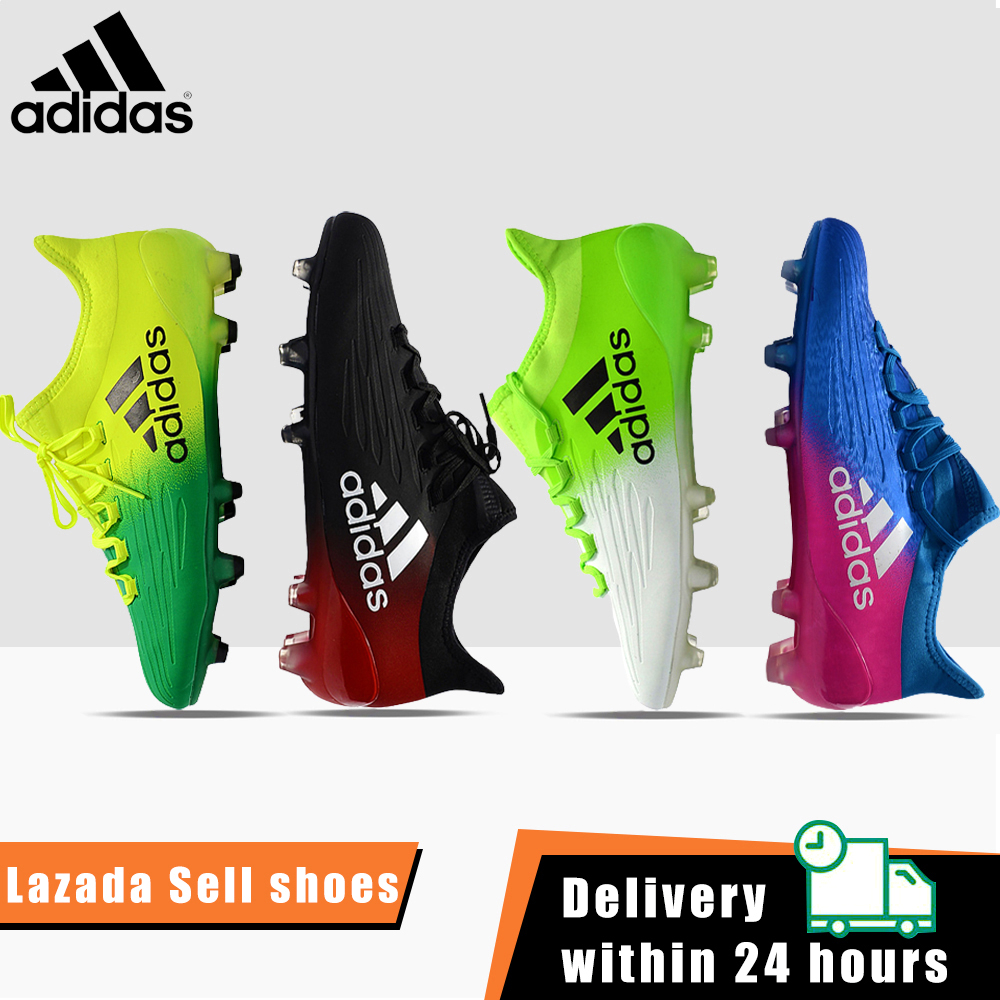 Adidas_ X 16.1 TPU รองเท้าสตั๊ด รองเท้าฟุตบอลผู้ชาย รองเท้าฟุตซอลมืออาชีพ รองเท้าฟุตบอลที่ราคาถูกที่สุดในนี้