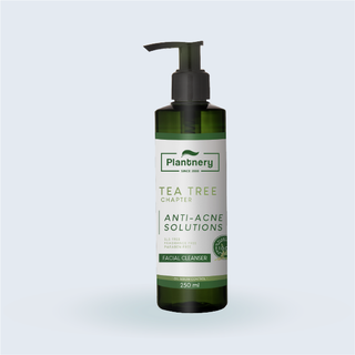 Plantnery Tea Tree Facial Cleanser (250ml) เจลล้างหน้าสูตรอ่อนโยน สารสกัดจากทีทรี ลดน้ำมันบนชั้นผิว