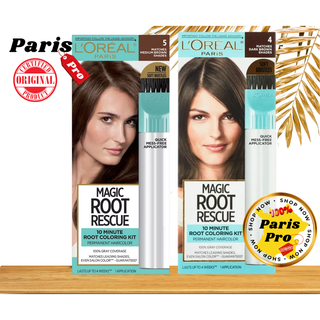 ปิดผมขาว ผมหงอก ภายใน 10 นาที LOréal, Magic Root Rescue, 10 Minute Root Coloring Kit นำเข้าจากอเมริกา