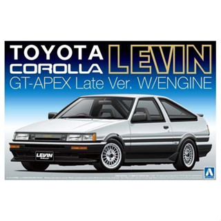 Aoshima 1/24 Toyota Corolla Lewin GT-Apex w.engine