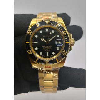 Seiko Mod Submariner Luxury Gold พร้อมส่ง 1-2 วัน