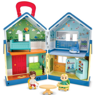 บ้านมีเสียงเพลงและคำพูด CoComelon Deluxe Family House Playset