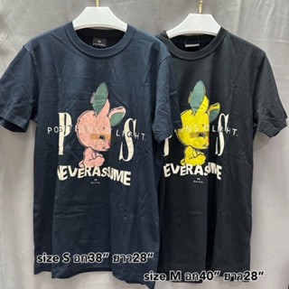 ★ New ของแท้ 100%  Paul Smith T-shirt เสื้อยืด สีดำ