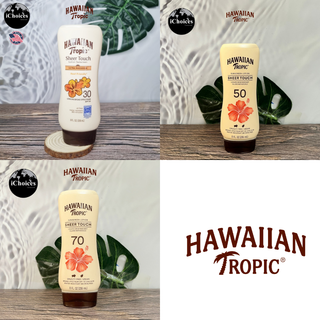 [Hawaiian Tropic] Sheer Touch Lotion Sunscreen Ultra Radiance 236 mL โลชั่นกันแดด สำหรับผิวกาย กันน้ำ กันเหงื่อ