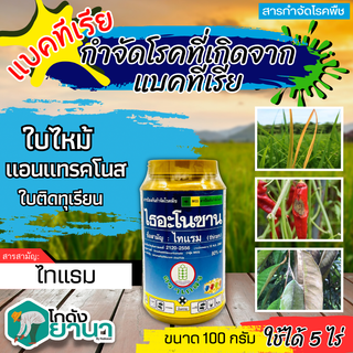 🌾 ไธอะโนซาน (ไทแรม80%WG) ขนาด 100กรัม ป้องกันเชื้อราแบคทีเรีย ไฟท๊อป