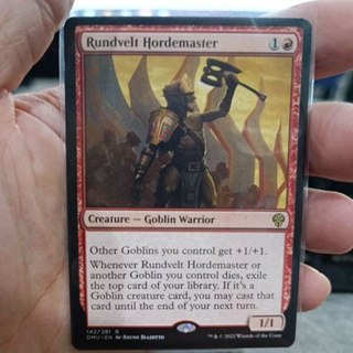 Rundvelt Hordemaster MTG Single Card