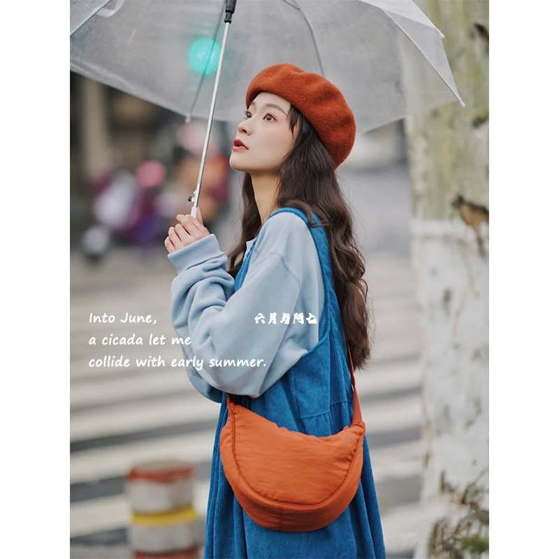 พร้อมส่งจากไทย กระเป๋าสะพายข้าง กระเป๋าสะพายผู้หญิง