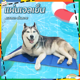 ที่นอนเจลเย็น แผ่นเจลเย็น สำหรับตว์เลี้ยง Pet Cool mat ที่นอนเย็น แผ่นทำความเย็น ที่นอนสัตว์เลี้ยง เบาะนอนเย็น สำหรับสุ