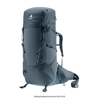 เป้ deuter รุ่น Aircontact Core 70+10 โลโก้ใหม่ ปี 2023 สีเทา Graphite Shale