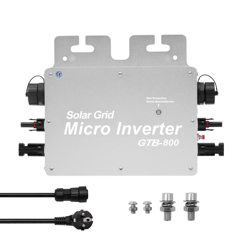 (พร้อมส่ง) Micro Inverter  800W 1600w  ไมโครอินเวอร์เตอร์ ออนกริด Ongrid On grid WIFI Smart เสียบปลั๊กใช้งานได้เลย