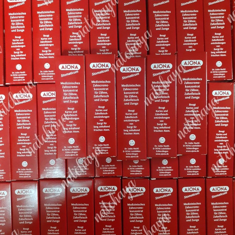 ยาสีฟัน ajona ระงับกลิ่นปาก