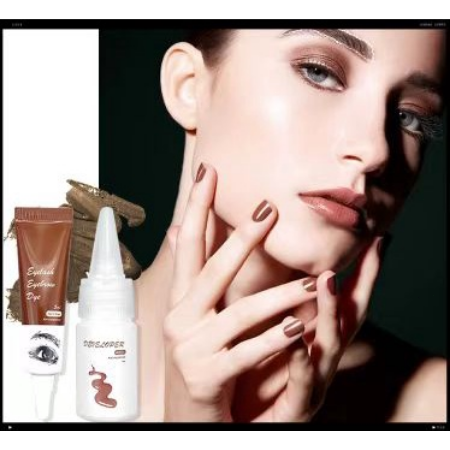 Eyelash Dyeing Kit คิ้ว Eyelash Dyeing FLORA R RUBY Eyelash Dyeing คิ้ว Eyelash Dyeing