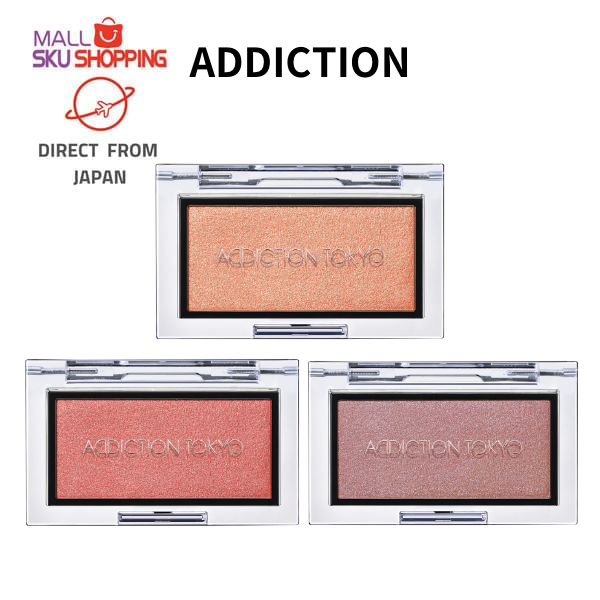 Addiction The Blush Pearl บลัชออนปัดแก้ม 10 สี 2.8 กรัม  Makeup Beauty【ส่งตรงจากญี่ปุ่น】