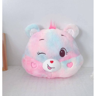 หมอนผ้าห่ม หมี Care Bear หัวหมี 5 สี น่ารักทุกแบบ ผ้าห่มด้านในมีลาย