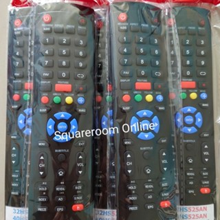 ✅พร้อมส่ง รีโมททีวี​ Remote TV รุ่น 32HS525AN / 40HS525AN มีปุ่ม Youtube