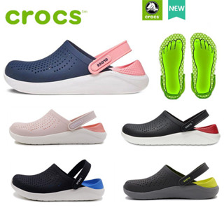 Crocs LiteRide Clog shop  รองเท้าแตะเย็น ใส่ได้ทั้งผู้หญิงและผู้ชาย รองเท้าคร็อคส์ แท้ ราคาถูกกว่า ร้านค้า