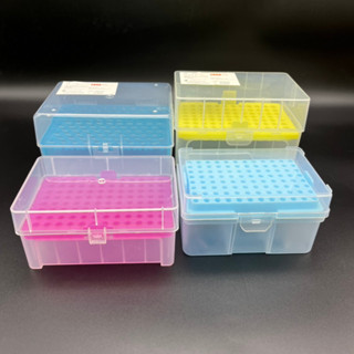 กล่องใส่ทิป PipetteTip box ,96 ช่อง ,PP 10/200/1000/1250 ul