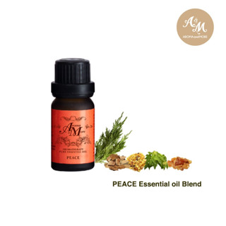 Aroma&amp;More Peace essential oil blend  ผสมผสานกลิ่นไม้จันทร์กับความหอมพิเศษของกลุ่มเรซิน Blend Of 100% 10/30ML