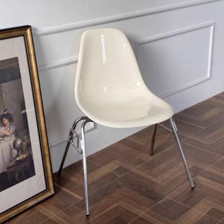 เก้าอี้ทานอาหาร เก้าอี้นั่งเล่น MINIMALISM EAMES CHAIR เก้าอี้คาเฟ่ วัสดุ PC