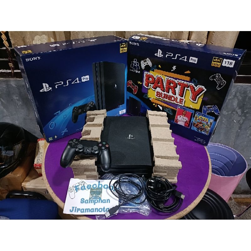 Ps4 Pro7218b รองรับภาพ 4K ความจุ 1 TB
