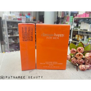 ฟรีกล่องแบรนด์ น้ำหอม ป้ายไทย Clinique Happy For Men EDT 100ml