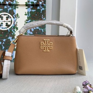 Tory burch Britten Micro Satchel สีชมพู