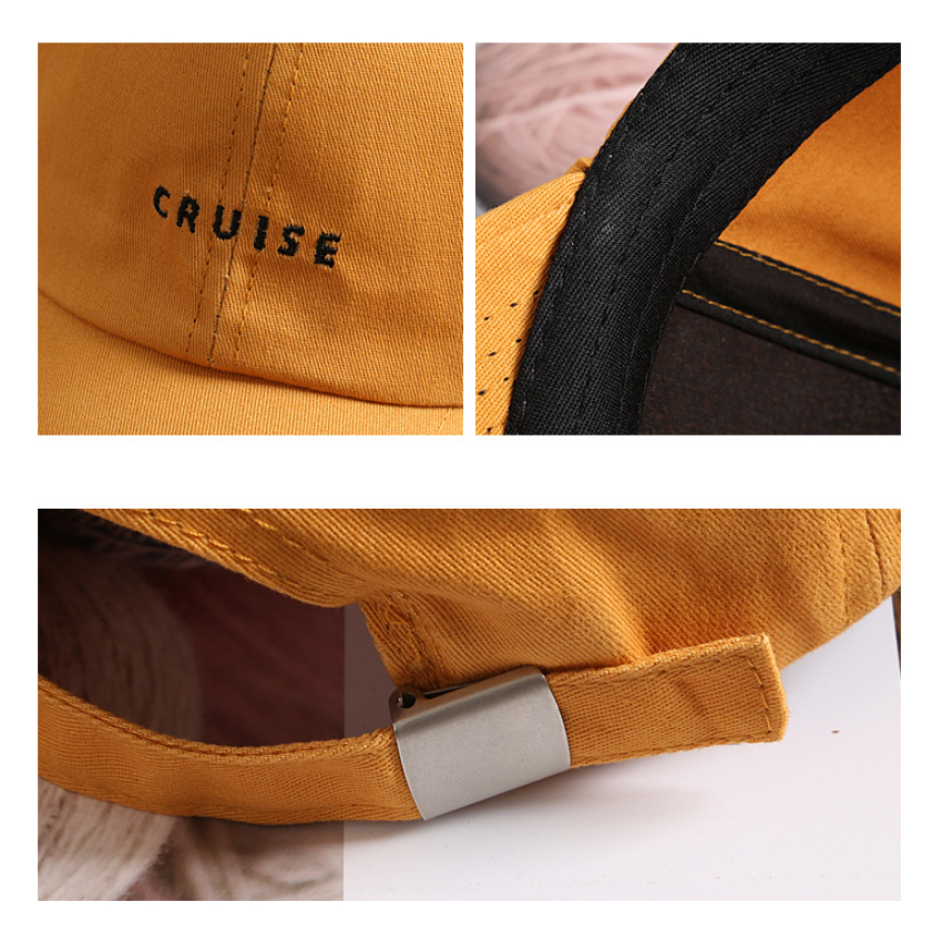 OKUMI_SHOP หมวกแก๊ปเบสบอล ปัก CRUISE  หมวกแฟชั่นเกาหลี กีฬา กันแดด (1ชิ้น) ทรงสวย ทันสมัย - รูปที่ 4