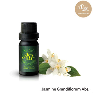 Aroma&amp;More  JASMINE Grandiflorum Absolute Essential Oil -น้ำมันหอมระเหยมะลิ แอปโซลูท 100%, INDIA  5/10/30ML