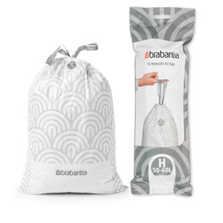 Brabantia ถุงขยะ  Brabantia Perfect Fit Bags Code H 60 Litre จำนวน 3 แพ็ค(30ใบ)