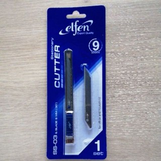 คัตเตอร์​ elfen​ รุ่น​ SS-03  ใบ​มีด​ 9​ มม.​ 30​ องศา