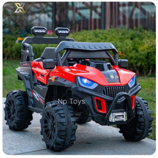 Np Toys รถแบตเตอรี่เด็ก รถเด็กนั่ง 4x4มอเตอร์แรงส์ เปิดเพลงเชื่อมบลูทูธได้ NP.2134