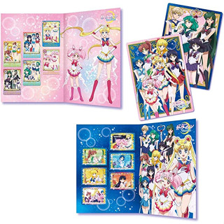 【Direct from japan】Sailor Moon Eternal Premium Carddas Collection Carddas Ver. &amp; Graffiti Version, Set of 2 Jumbo Carddas