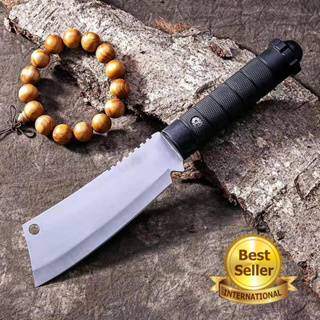 KNIFE X-320 มีดเดินป่าด้ามตรง มีดพกพา (11.5 นิ้ว) มีดแคมป์ปิ้ง ฟรีซองเก็บมีดอย่างดี