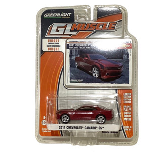 Greenlight 2011 Chevrolet Camaro SS รถเหล็กจำลองคุณภาพ อัตราส่วน 1/64 แท้