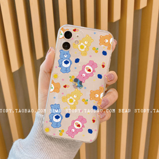 Case iPhone แคร์แบร์ Care Bears ใส คลุมเลนส์กล้อง ครบรุ่น 13/13Pro/13ProMax พร้อมส่ง!!!🇹🇭