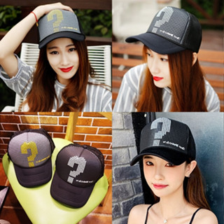 Cap_รูปเครื่องหมาย Hat หมวกแก็ป ราคาถูก พร้อมส่ง